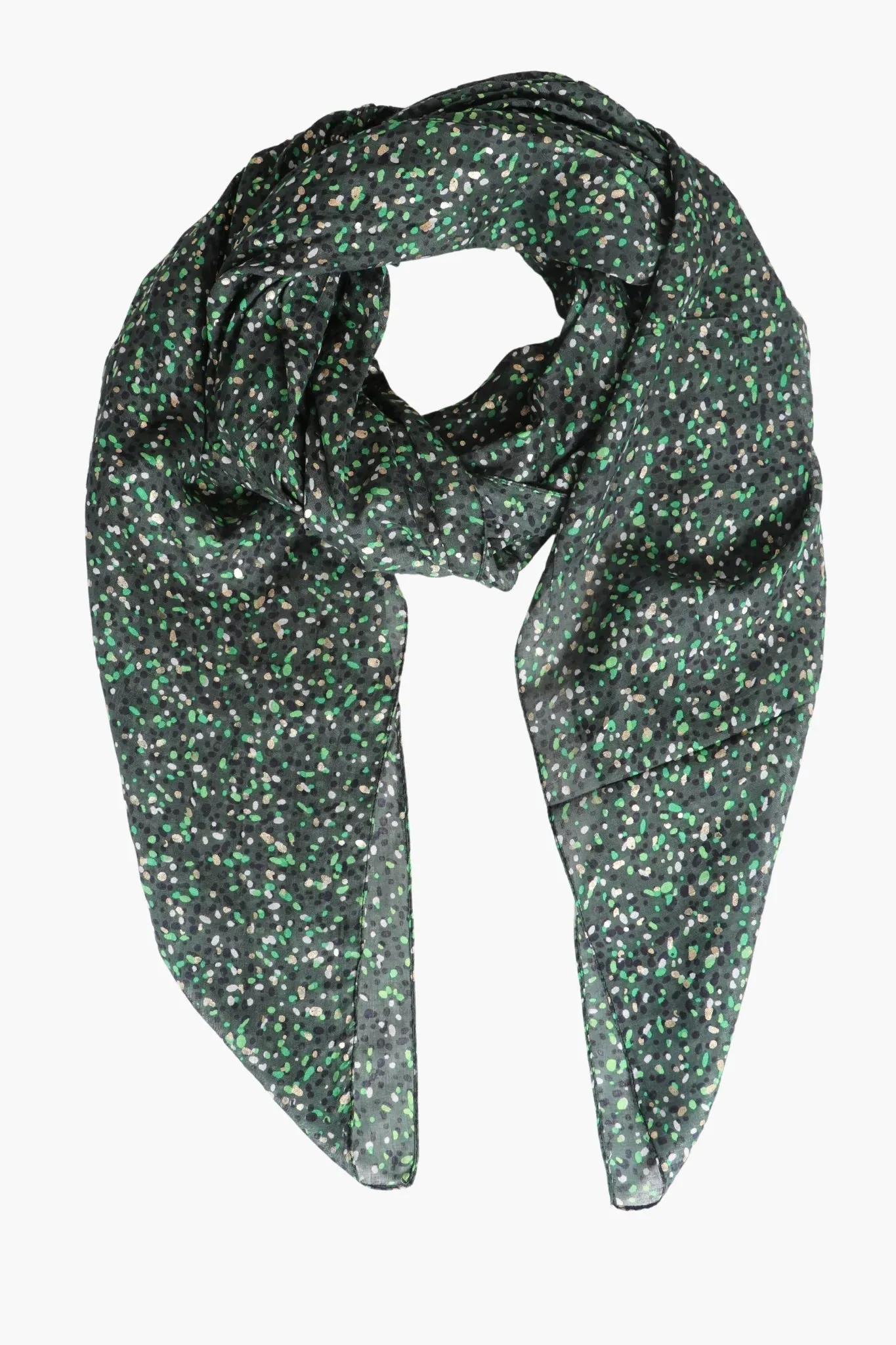 3140 Modal Blend Scarf in Speckle Print