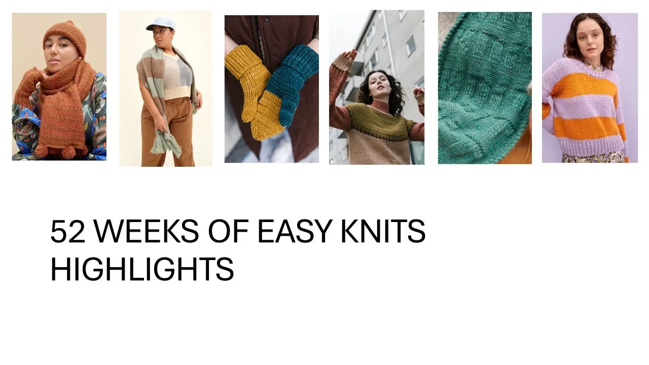 52 WEEKS OF EASY KNITS