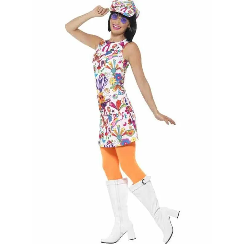 60's Groovy Chick Costume