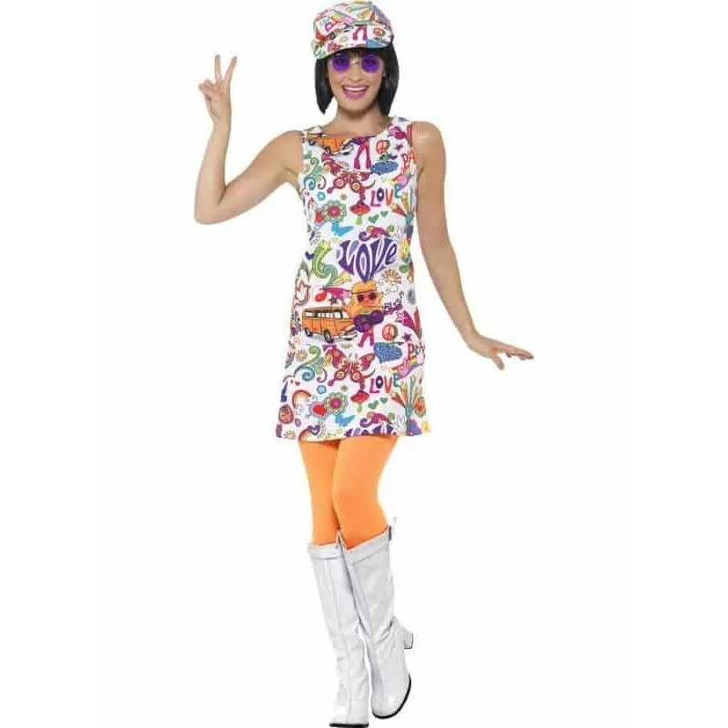 60's Groovy Chick Costume