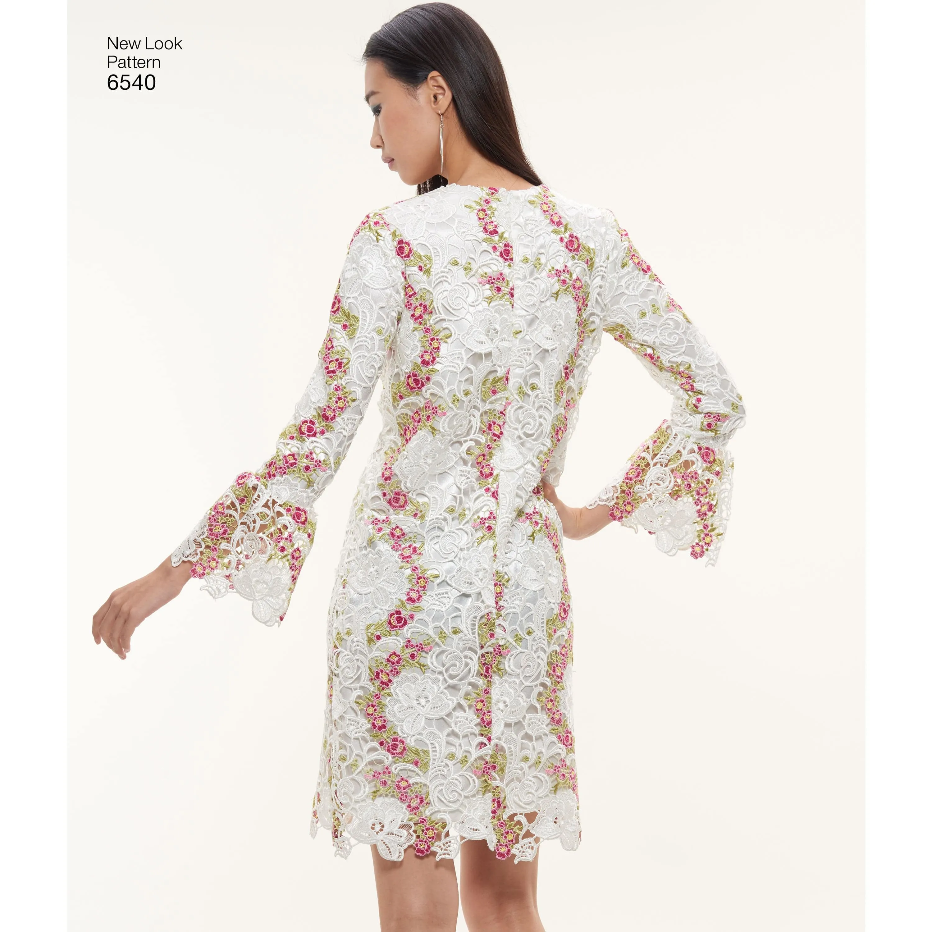 6540 New Look Pattern 6540 Misses' Shift Dress