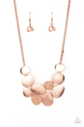 A Hard LUXE Story Copper Paparazzi Necklace