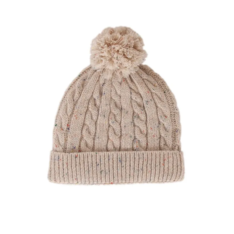 Acorn Alps Beanie - Oatmeal Speckle