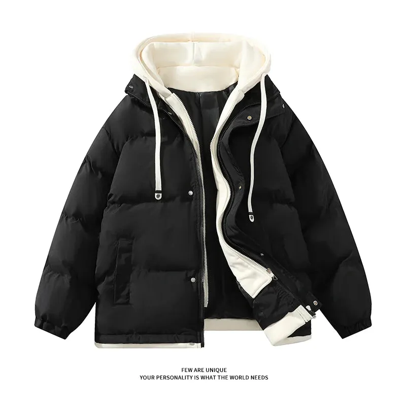 Aidase 2024 New Women Thicken Parka Stand Collar Cotton Padded Jackets Fashion Female Thicken Winter Coats