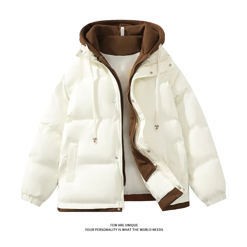 Aidase 2024 New Women Thicken Parka Stand Collar Cotton Padded Jackets Fashion Female Thicken Winter Coats