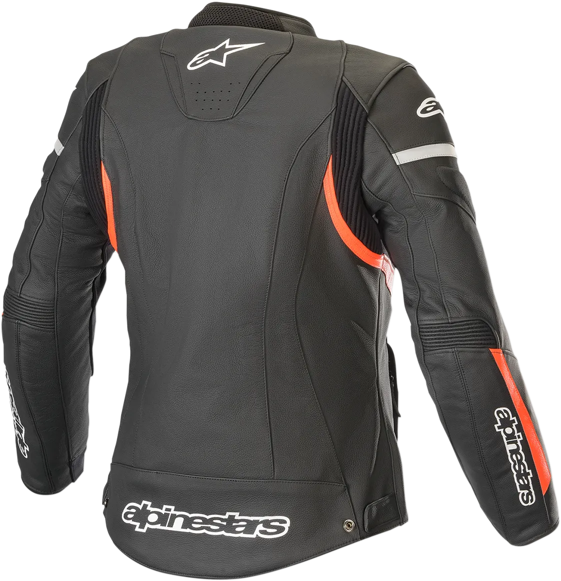 ALPINESTARS Stella Kira Leather Jacket - Black/Red - US 6 / EU 42 3112019-1030-42