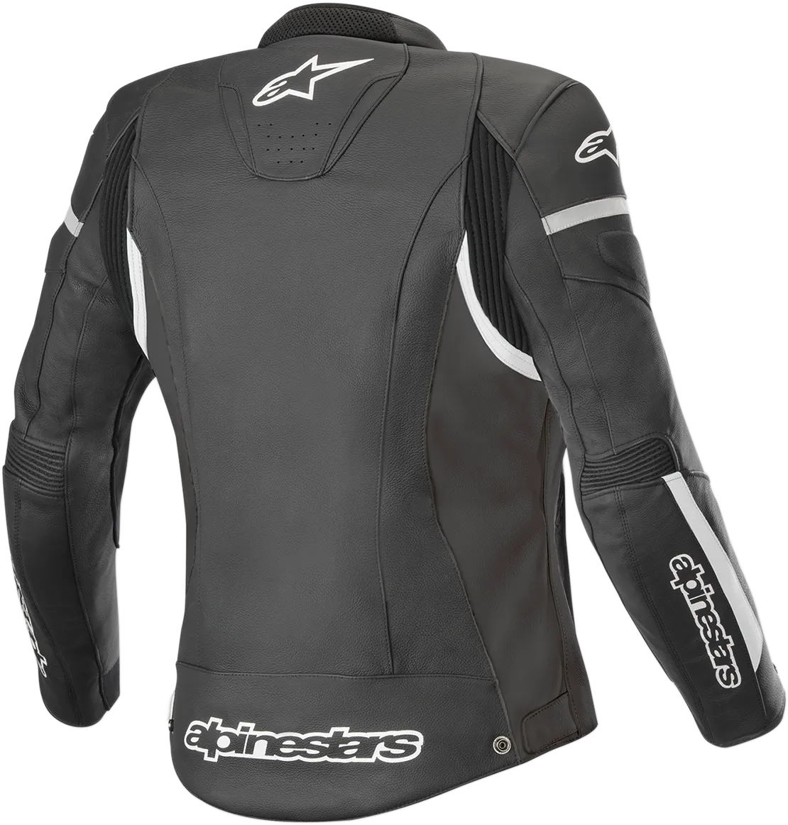 ALPINESTARS Stella Kira Leather Jacket - Black/White - US 4 / EU 40 3112019-12-40