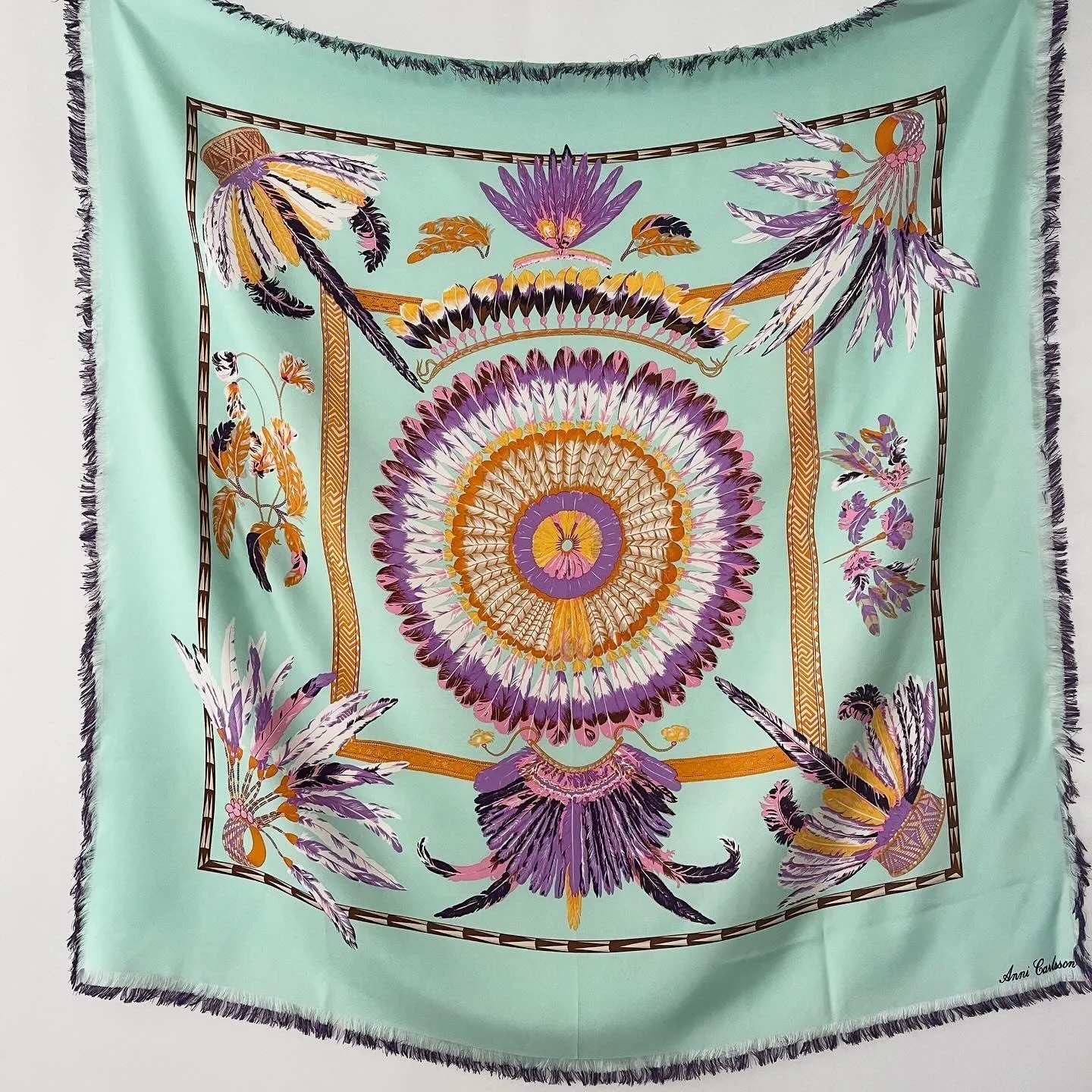 ANNI CARLSSON Silk Scarf