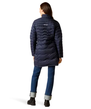 Ariat® Women's Navy Ideal Zip Front Genuine Down Coat