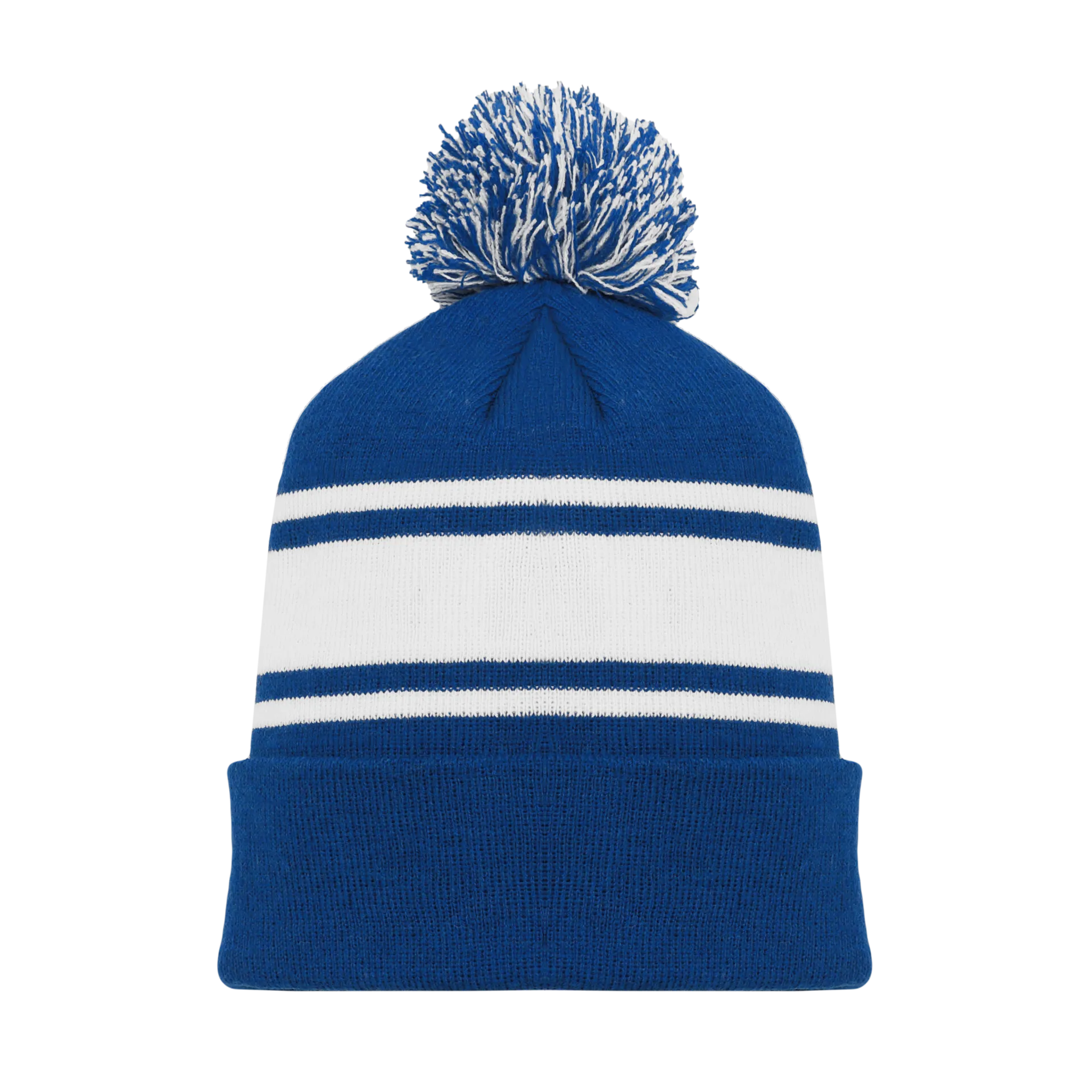 Athletic Knit (AK) A1830A-402 Adult Toronto Third Royal Blue Hockey Toque/Beanie