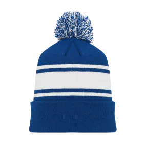 Athletic Knit (AK) A1830A-402 Adult Toronto Third Royal Blue Hockey Toque/Beanie