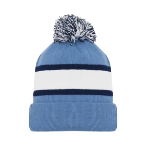 Athletic Knit (AK) A1830A-828 Adult Pittsburgh Sky Blue Hockey Toque/Beanie