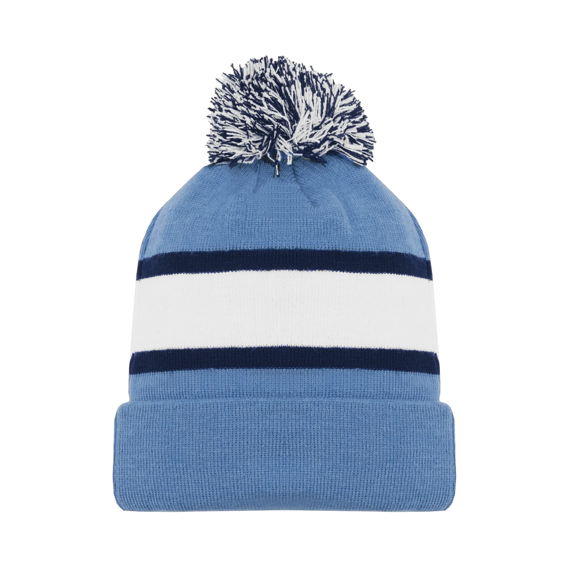 Athletic Knit (AK) A1830A-828 Adult Pittsburgh Sky Blue Hockey Toque/Beanie