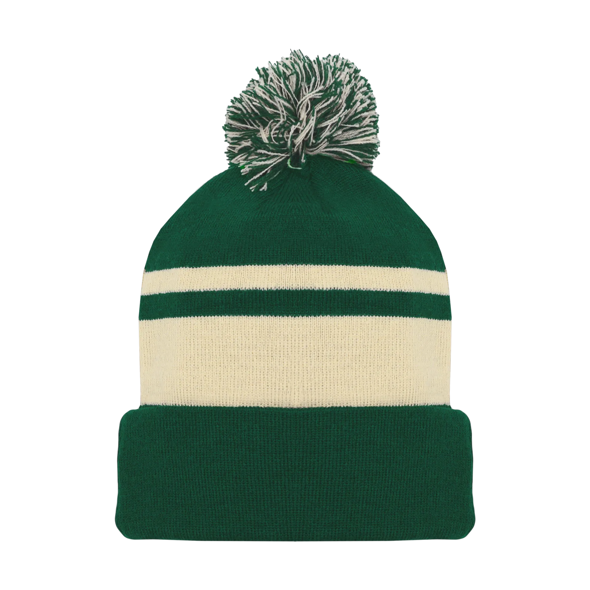 Athletic Knit (AK) A1830Y-563 Youth Minnesota Dark Green Hockey Toque/Beanie