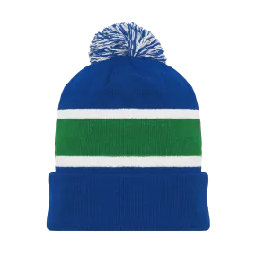 Athletic Knit (AK) A1830Y-722 Youth Vancouver Royal Blue Hockey Toque/Beanie