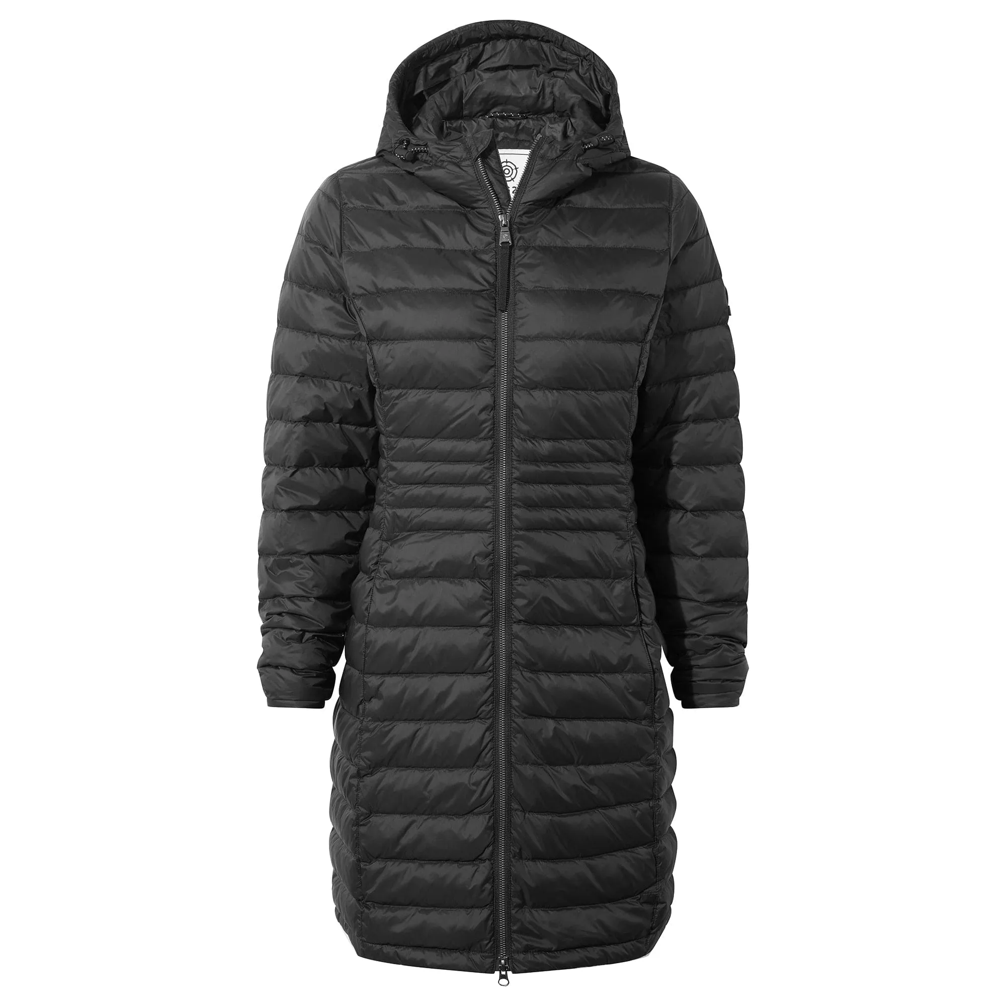 Bardsea Womens Long Down Jacket - Black