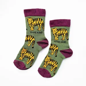 Barekind sock Kids 6-9 Tigers