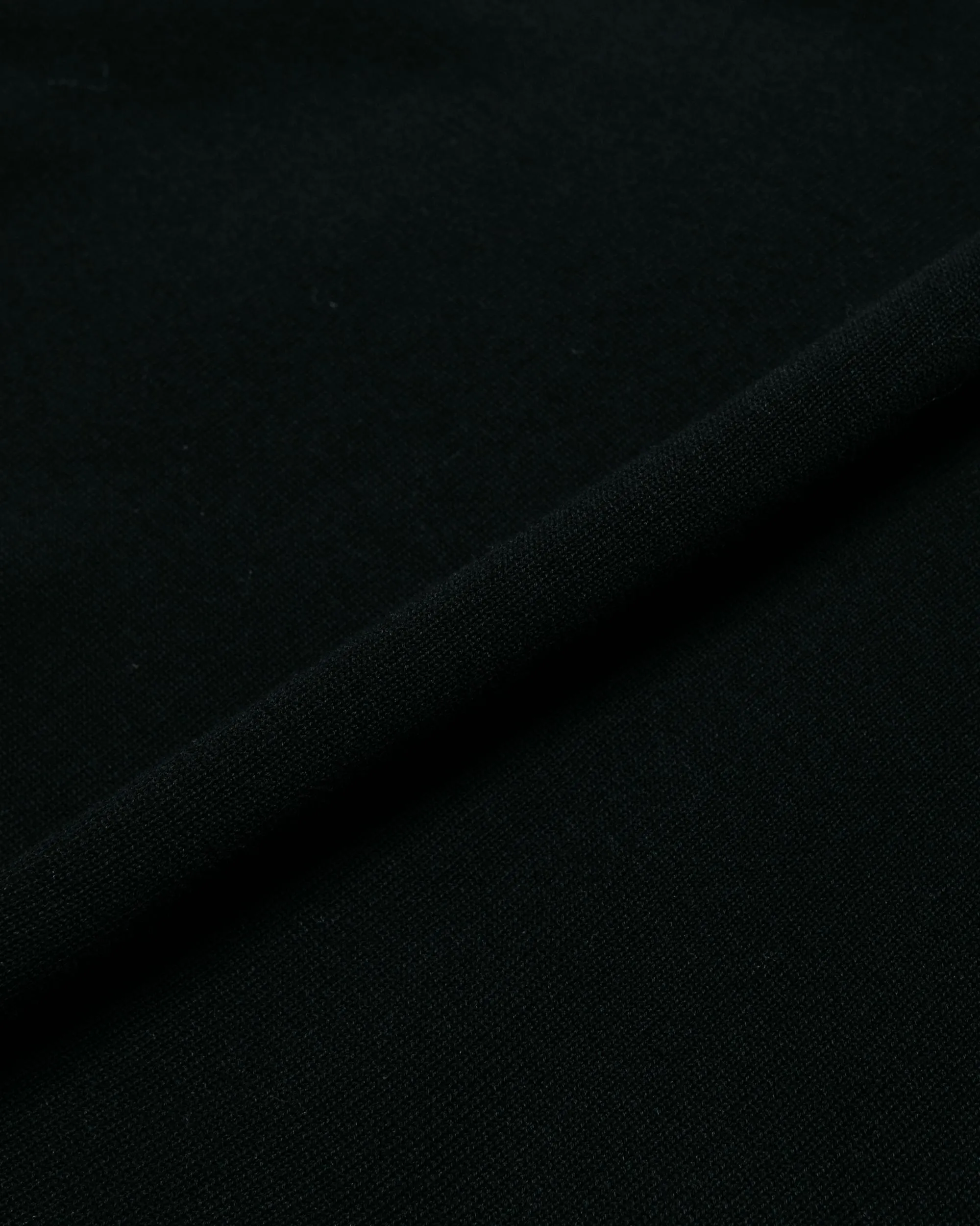 Beams Plus Knit Polo 12G Black