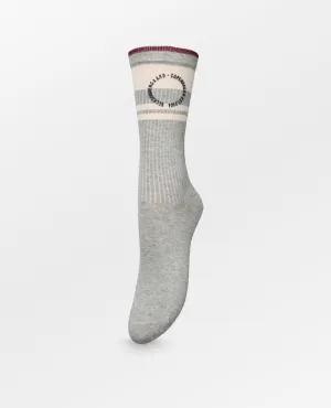 Beck Sondergaard Thalia Cotta Grey Blue Socks