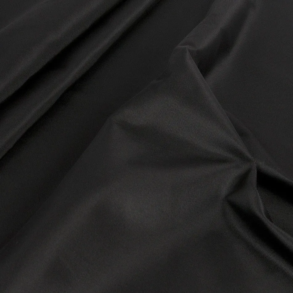 Black Stiff Poly Techno Fabric 498