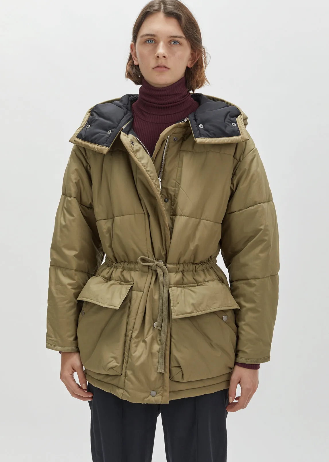 Bulle Belted Puffer Jacket