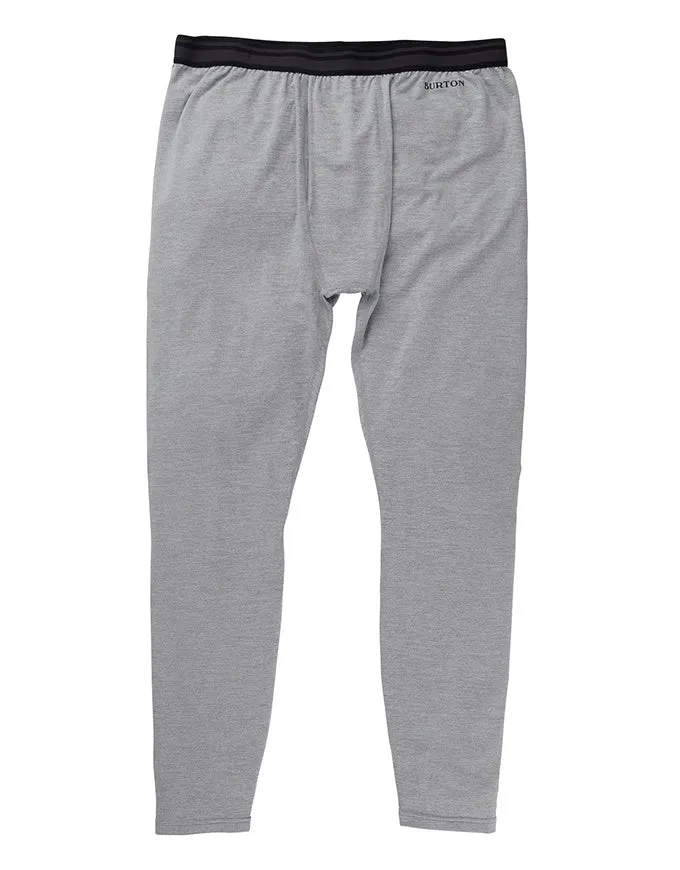 Burton Mens LW X Base Layer Pant | Grey Heather