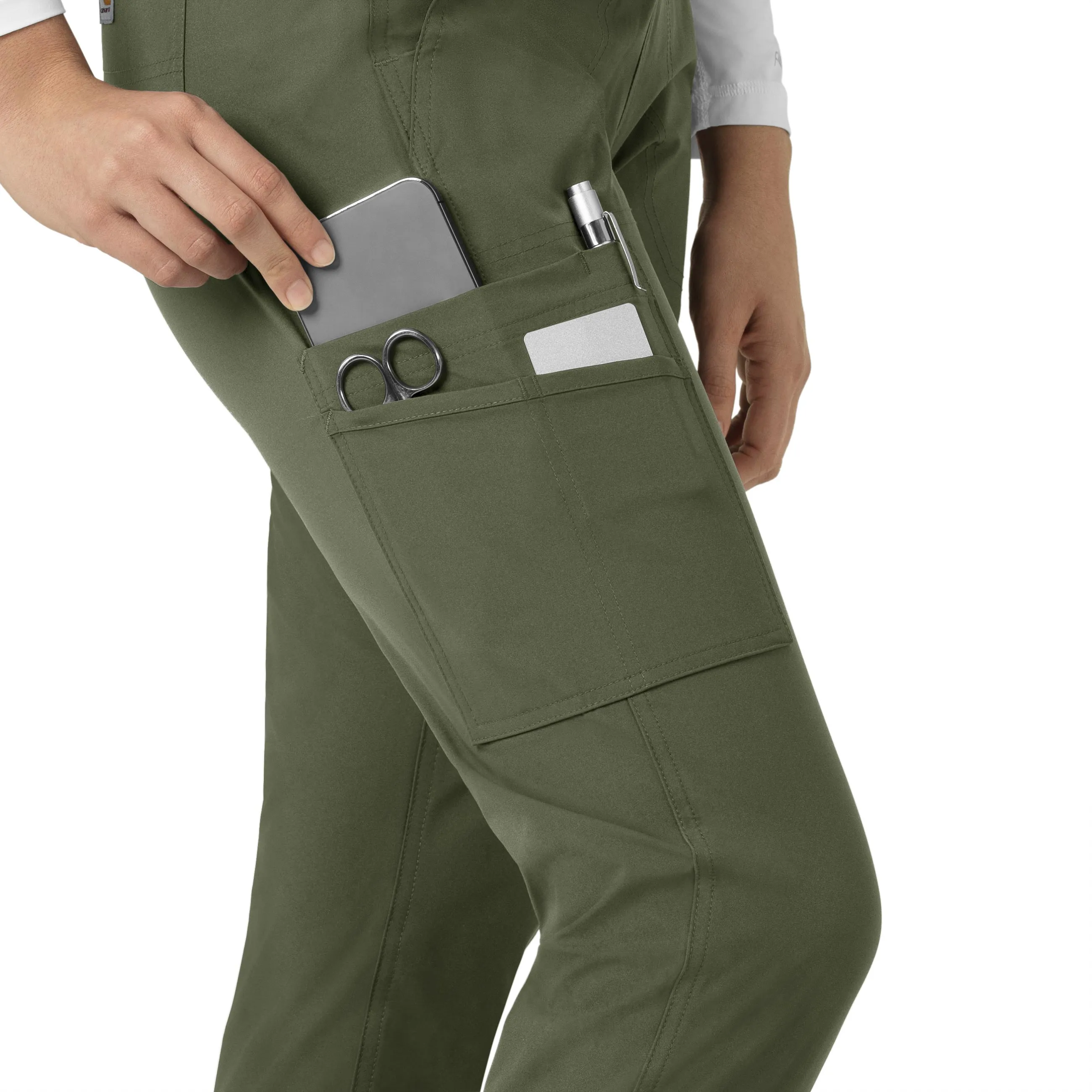 Carhartt Force Essentials Women's Jogger Scrub Pant - Olive