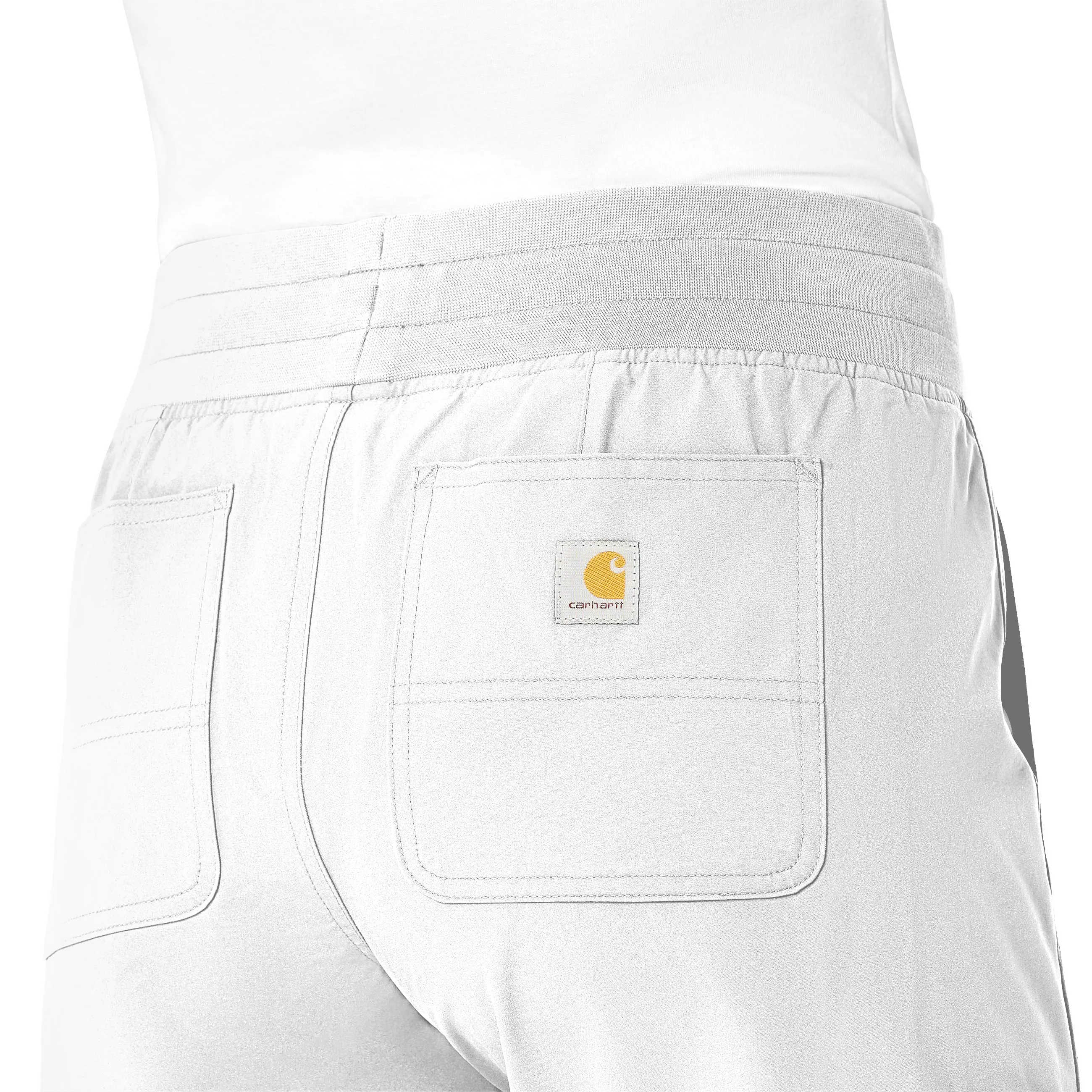 Carhartt Force Essentials Women's Jogger Scrub Pant - White