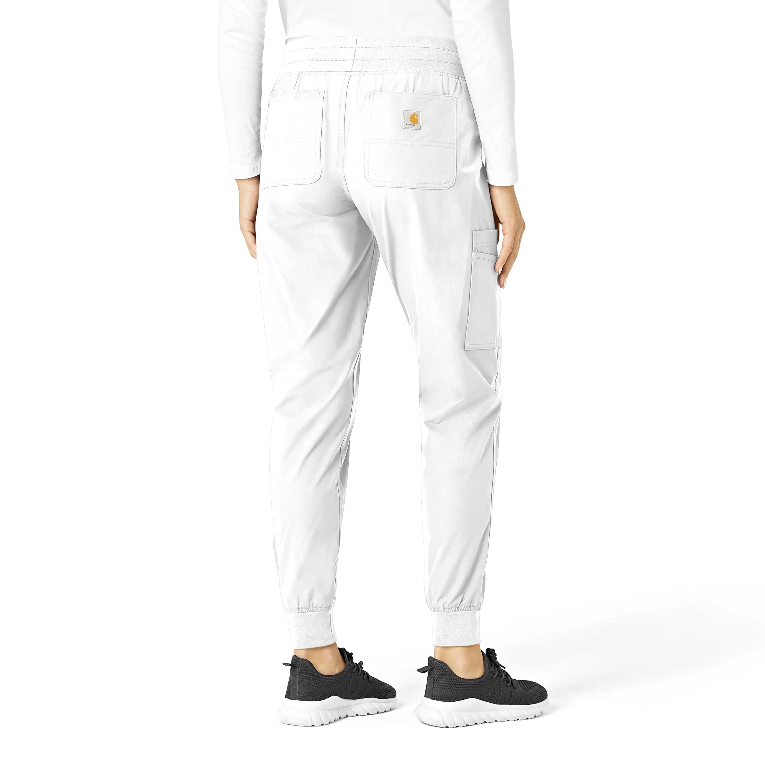 Carhartt Force Essentials Women's Jogger Scrub Pant - White