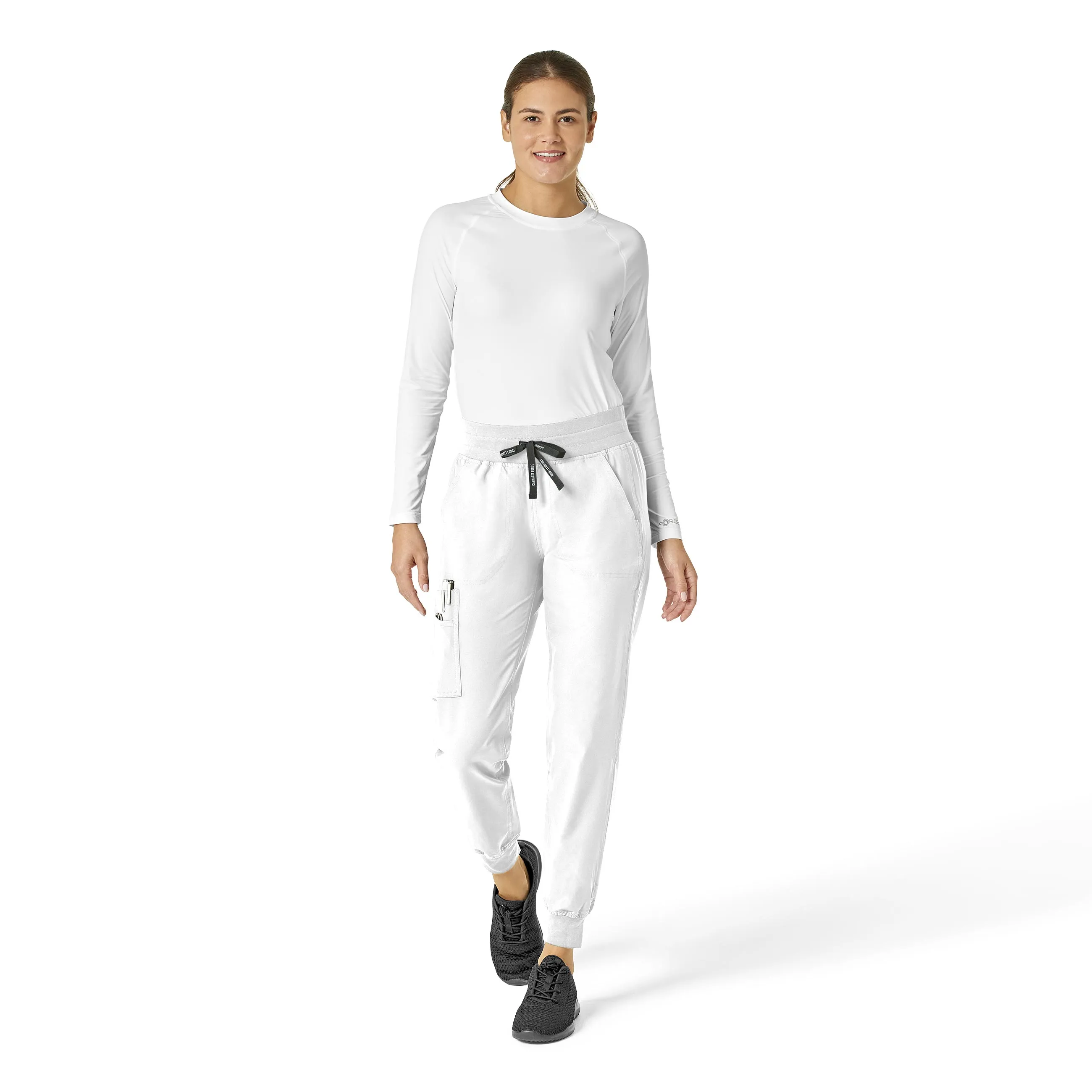 Carhartt Force Essentials Women's Jogger Scrub Pant - White