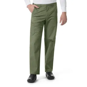 Carhartt Rugged Flex Ripstop Men’s Straight Leg Cargo Scrub Pant - Olive