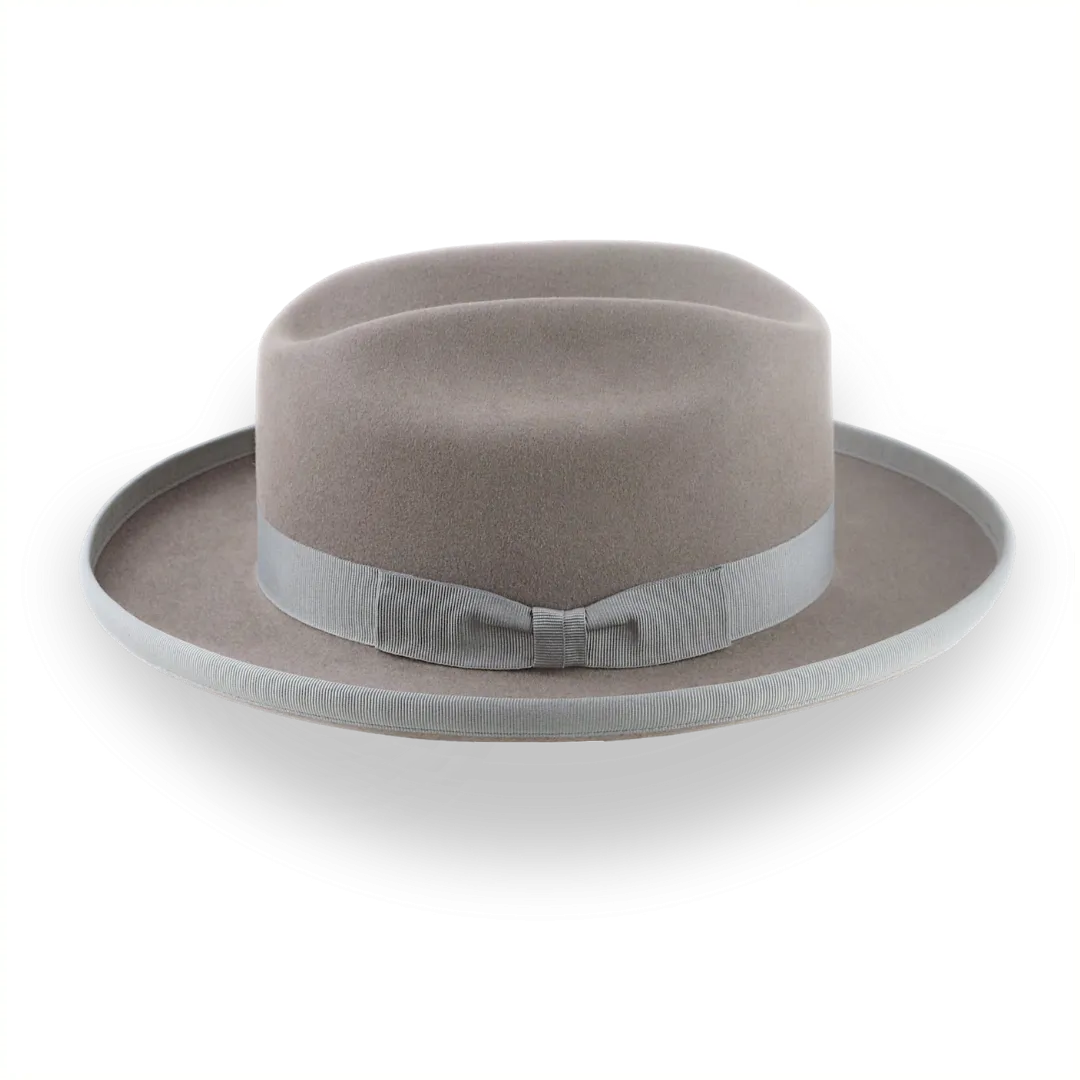 Cattleman Felt Fedora Hat for Men With Custom Fit | The Globetrotter