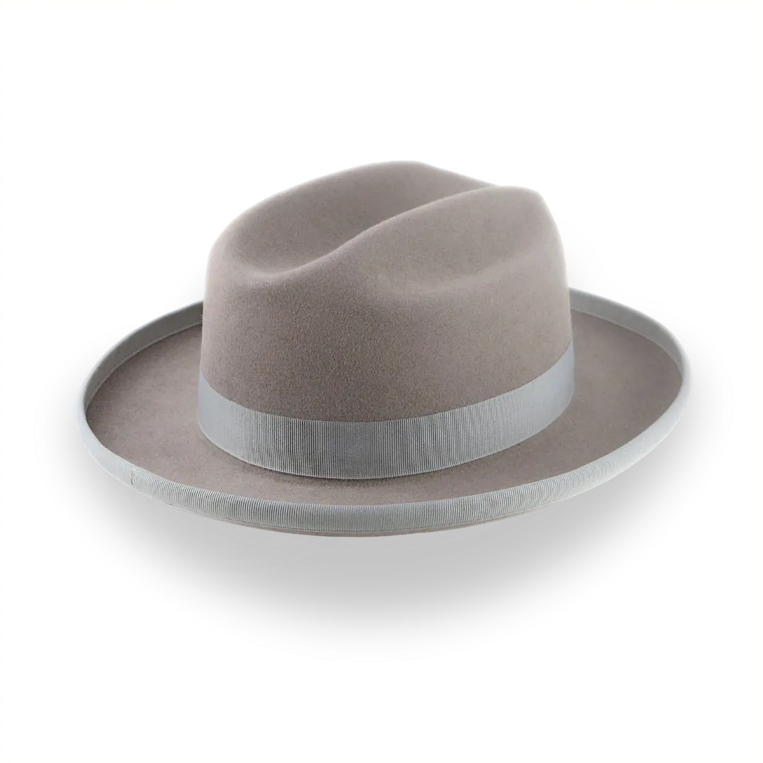 Cattleman Felt Fedora Hat for Men With Custom Fit | The Globetrotter