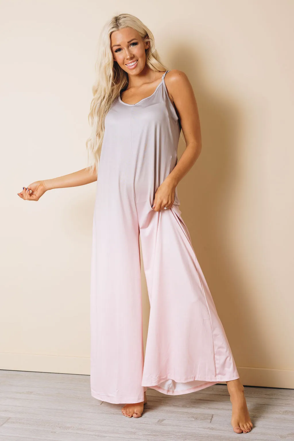 Cher Gradient Color Jumpsuit