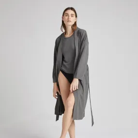 Cloud Robe Coat (Gunmetal)