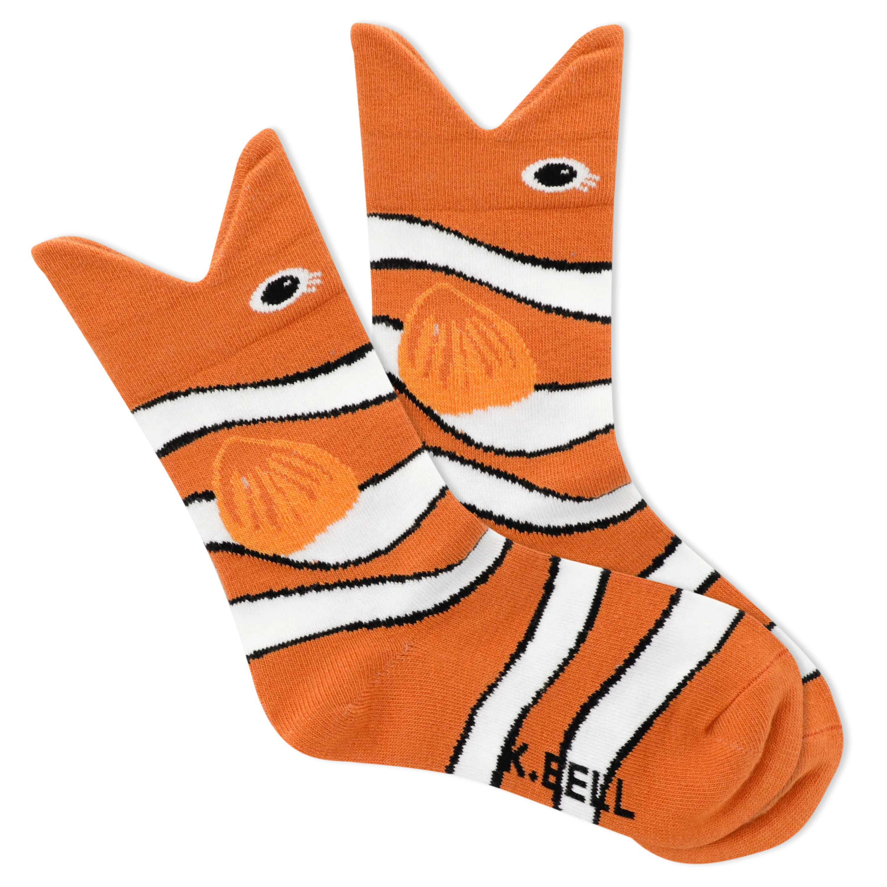 Clown Fish Kids Crew Socks