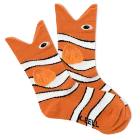 Clown Fish Kids Crew Socks