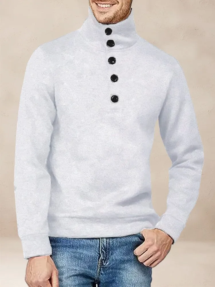 Comfy Turtleneck Pullover Sweatshirt