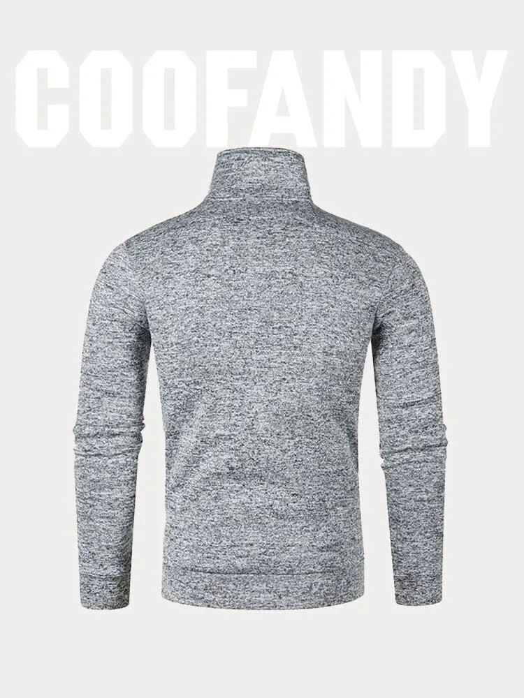 Comfy Turtleneck Pullover Sweatshirt