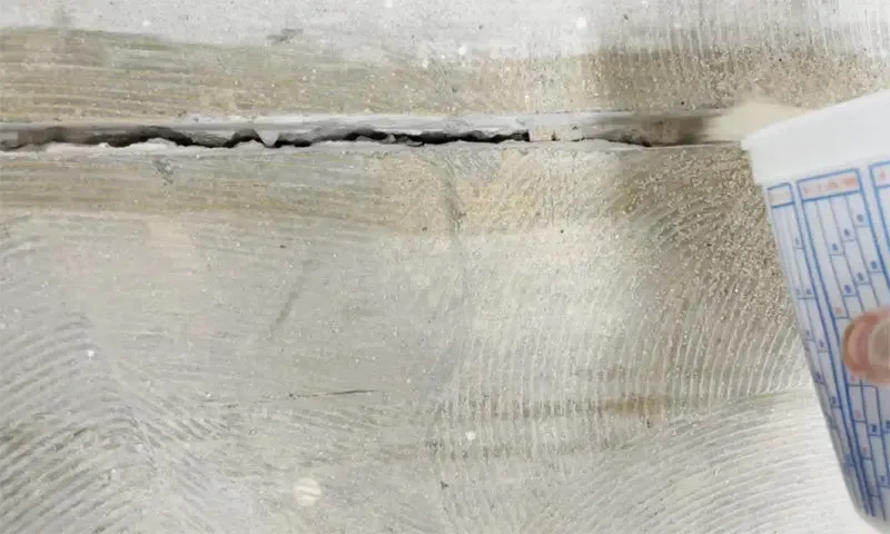 Concrete Crack Repair Epoxy Filler