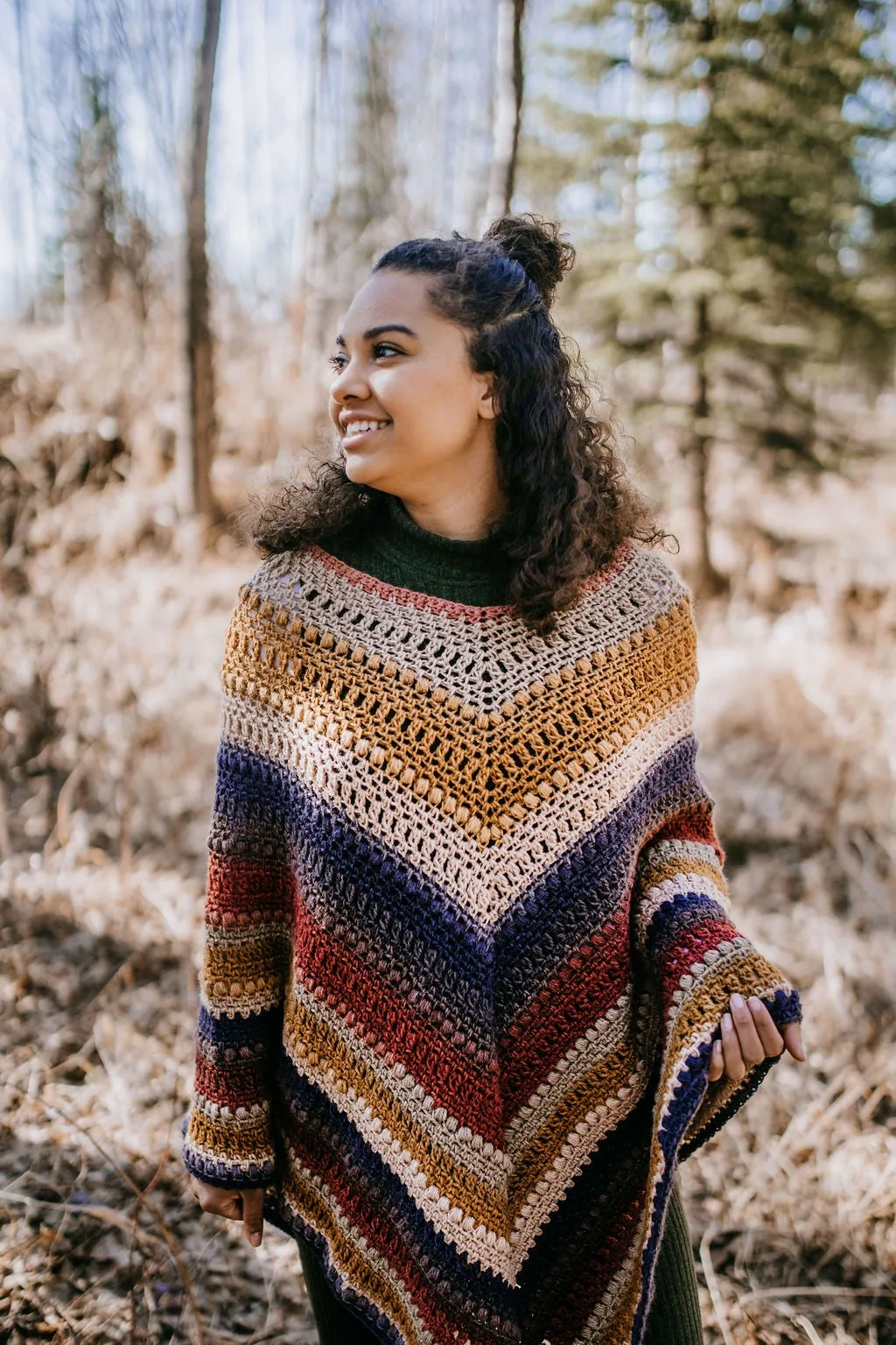 Crochet Kit - Wasilla Poncho (Adult)