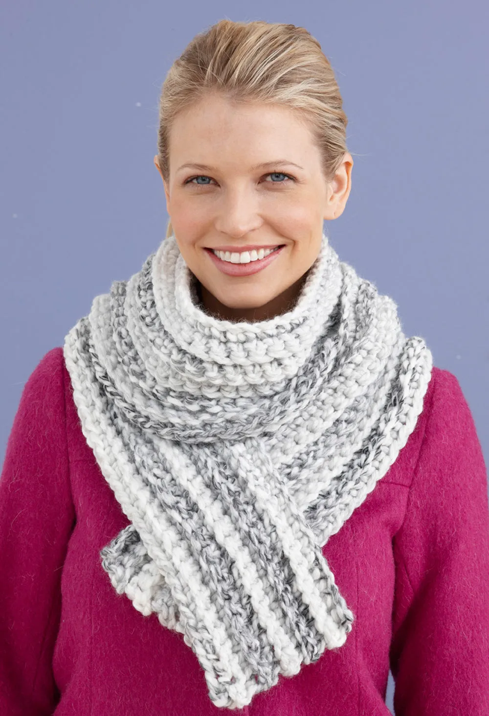 Crochet Rib Scarf - Version 5