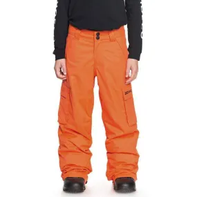 DC Boys Banshee Kids Snow Pants - Red Orange