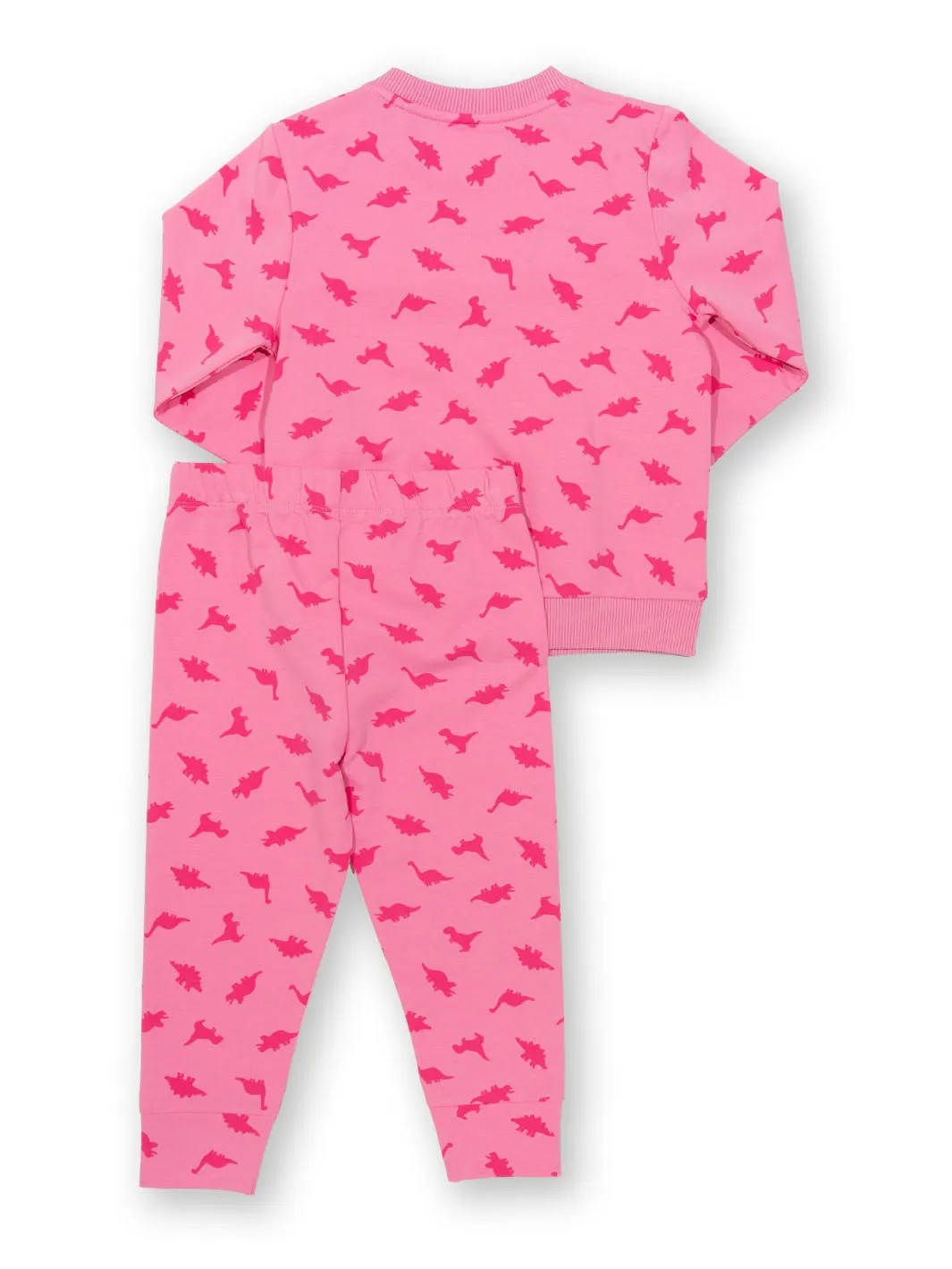 Dino dot set pink