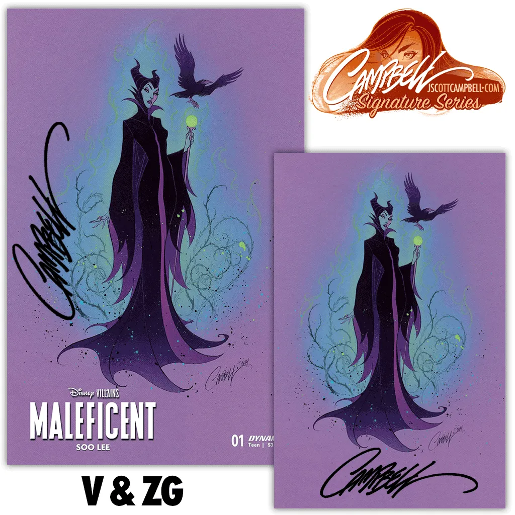 Disney Villains: Maleficent #1 J. Scott Campbell