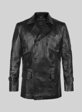 Doctor Who Leather Trench Coat