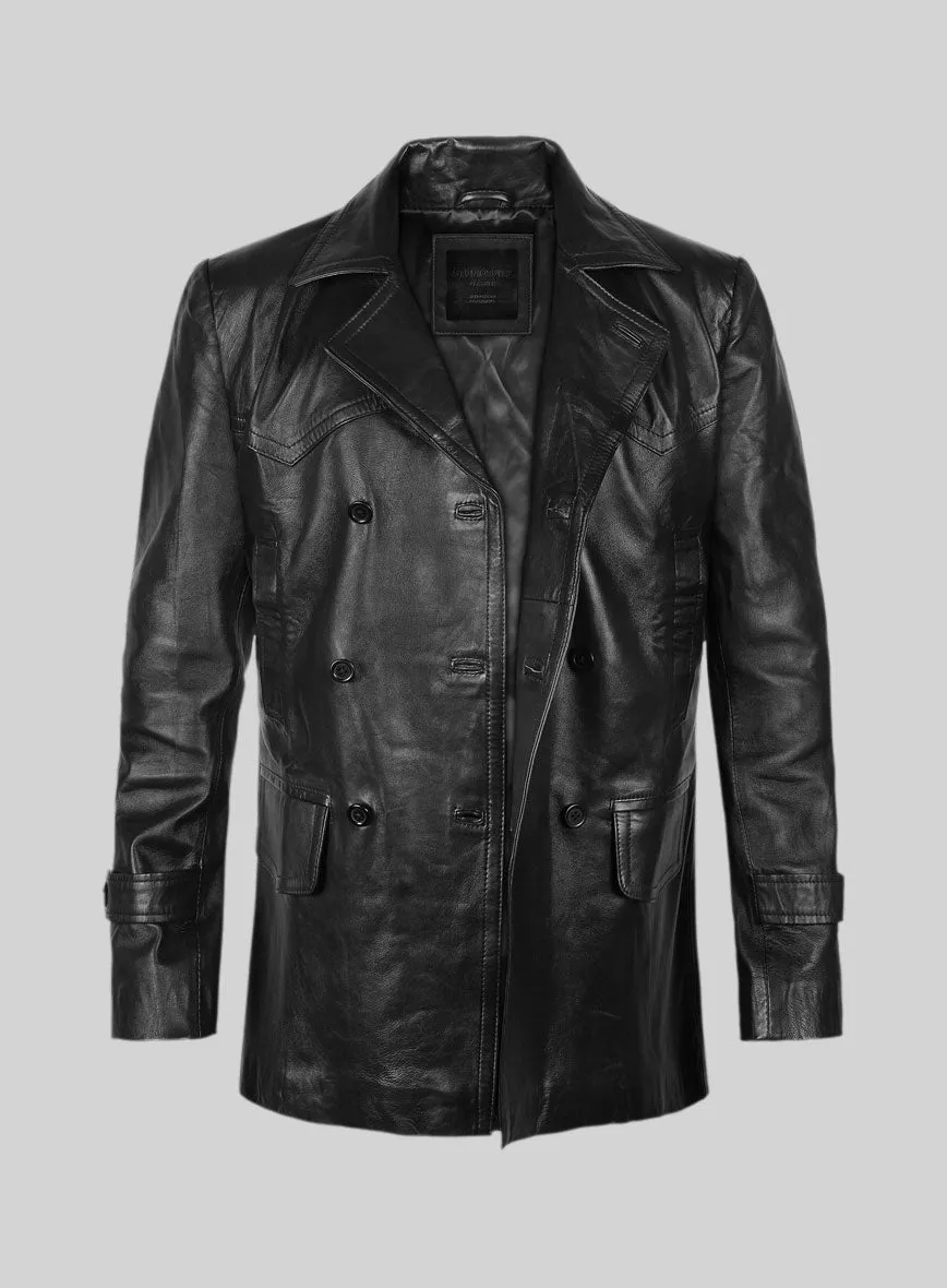 Doctor Who Leather Trench Coat