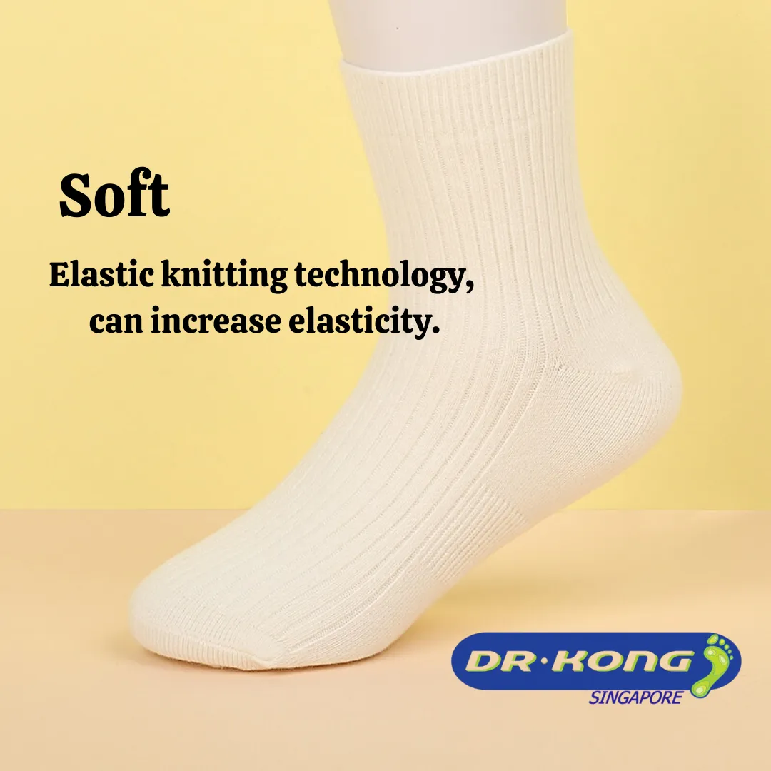 DR.KONG HEALTH SOCKS DK-A1300008-WHT(RP : $15.90)