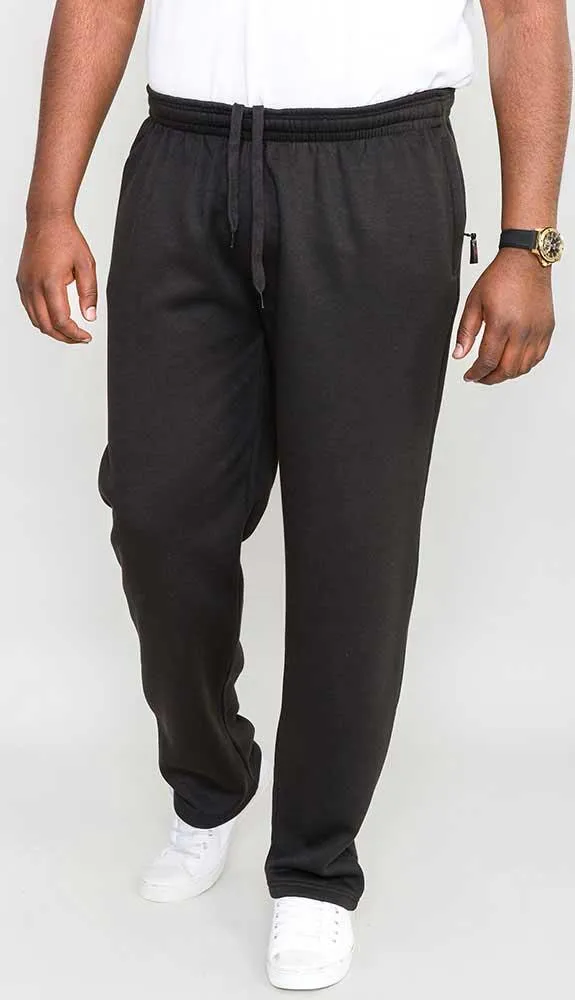 Duke Clothing Rockford Kingsize Jogging Bottoms With Open Hem