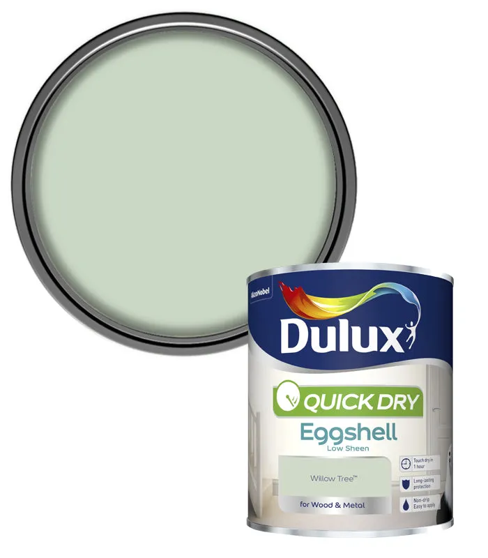 Dulux Quick Dry Eggshell Paint - 750ml